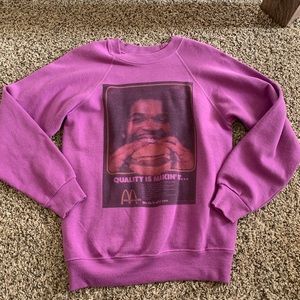 Vintage Graphic Pullover Sweater